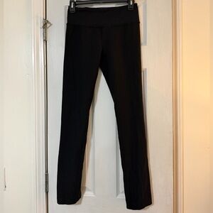 Lululemon Reversible Wunder Under Black Leggings
